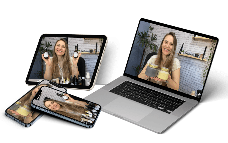 Curso acessível em todos os dispositivos — celular, tablet e computador